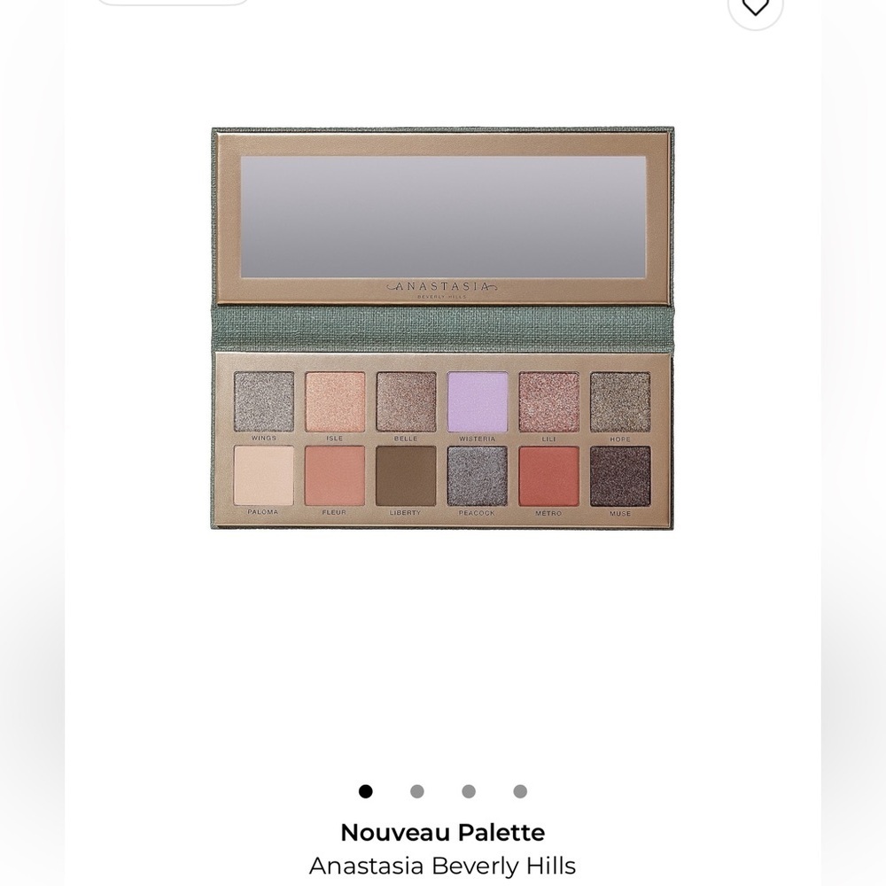 Anastasia Nouveau Palette Brand new never used